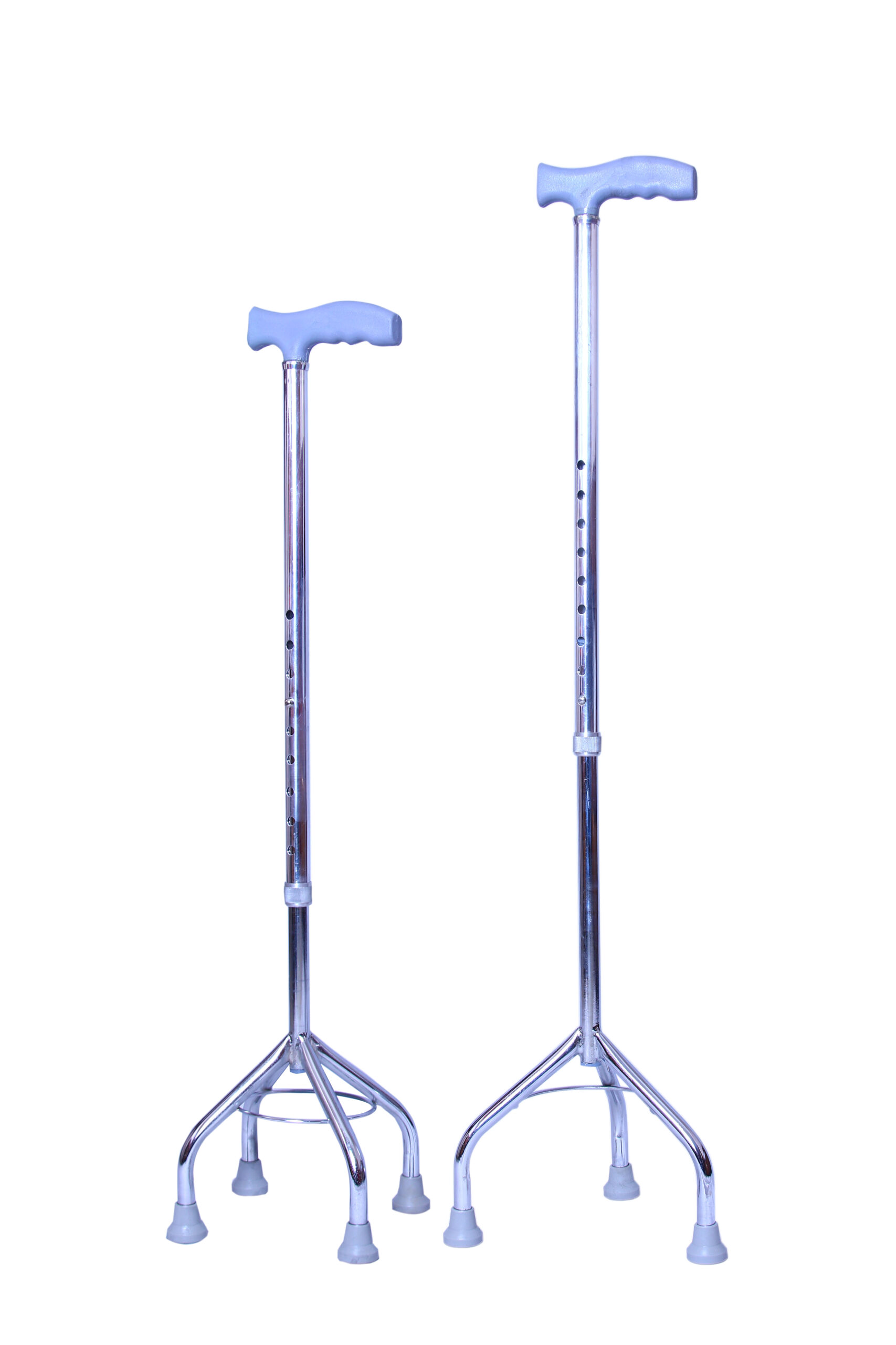 Quadripad Adjustable Walking Stick